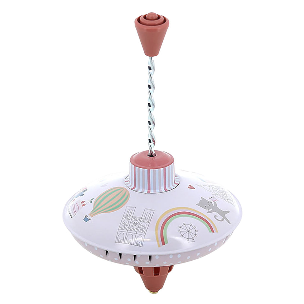 Vilac Metal Spinning Top Animal