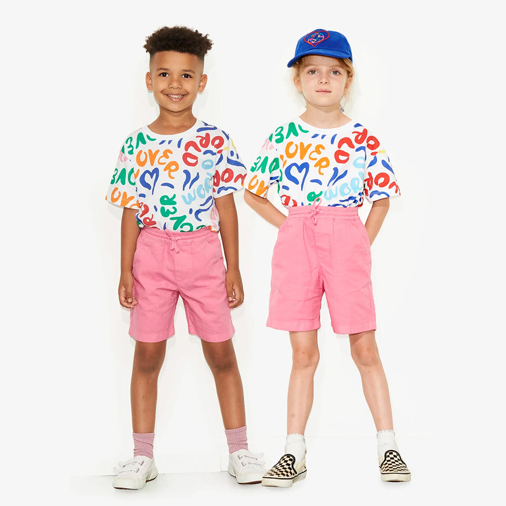 World of Pop Child World Lovers T-shirt White