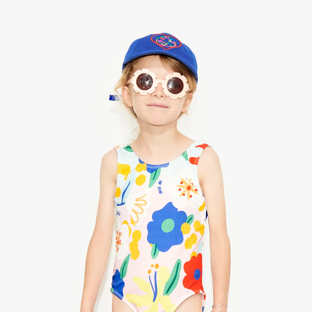 World of Pop Child Flower Power Swimsuit Multicolour