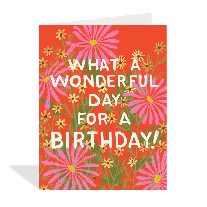 Halfpenny Postage Baby Card Wonderful Birthday