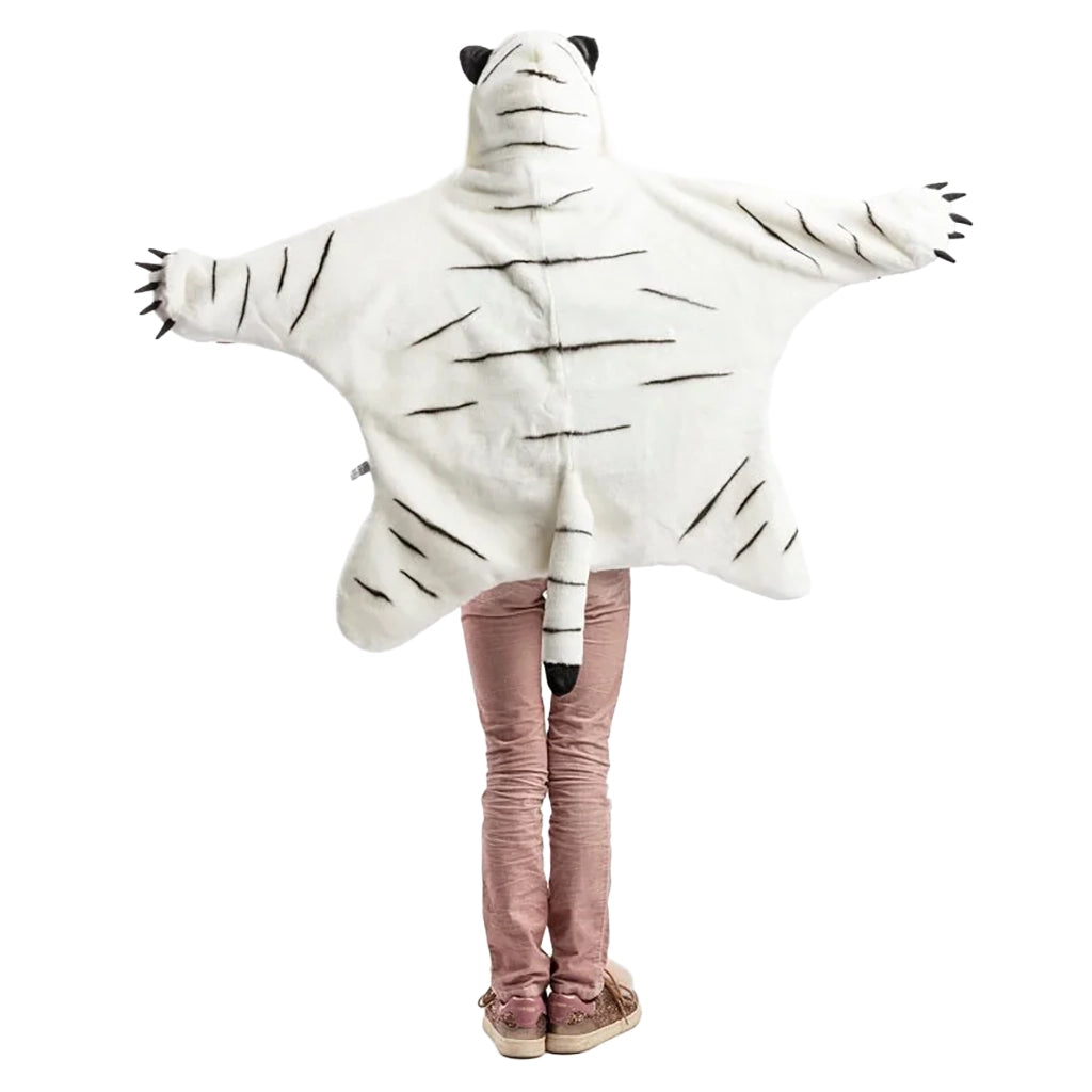 Wild & Soft White Tiger Costume