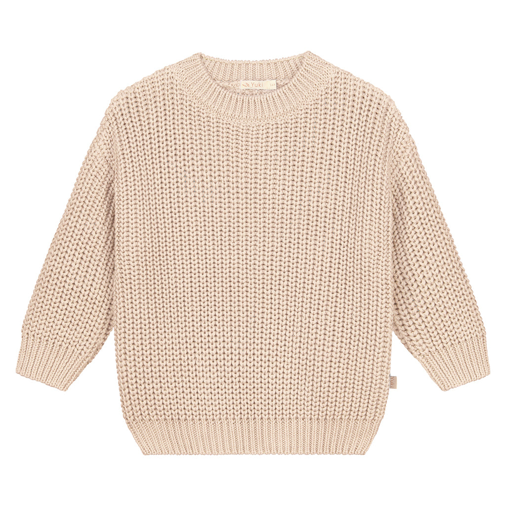 yuki. 0913 Yuki Kidswear Baby And Child Chunky Knitted Sweater Moon