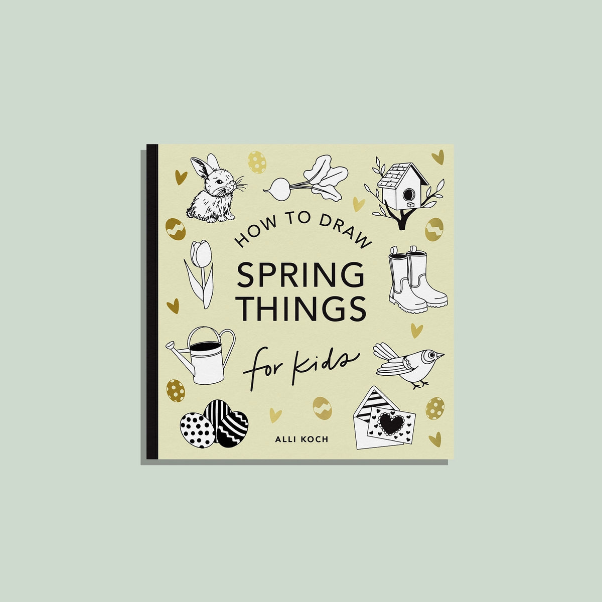 Paige Tate &amp; Co How to Draw All Spring Things Art Book for Kids