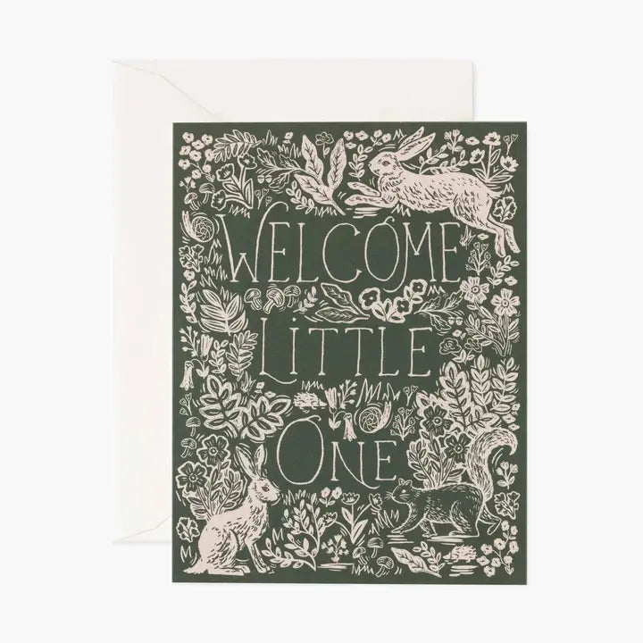 Rifle Paper Co. Fable Baby Card