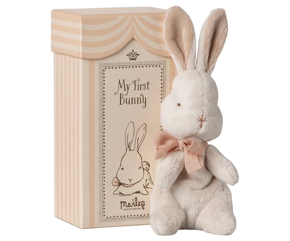 Maileg Toys My First Bunny Soft Toy Powder