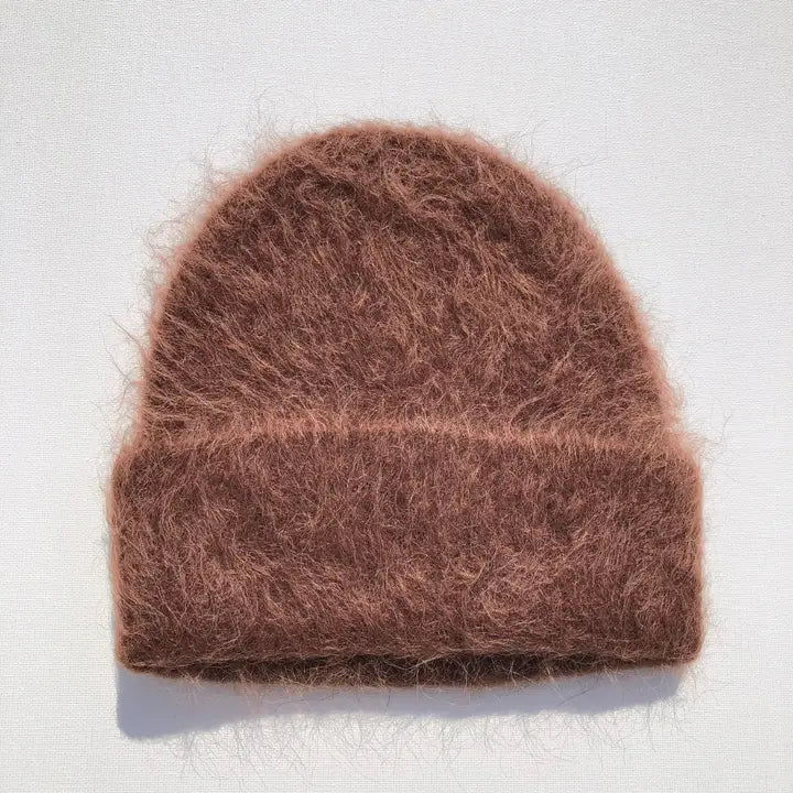 Billy Bamboo Woman Alpaca Fluffy Brown