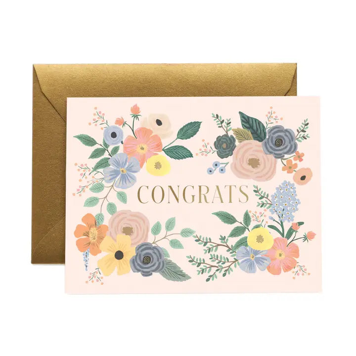 Rifle Paper Co. Garden Forest Congrats Card