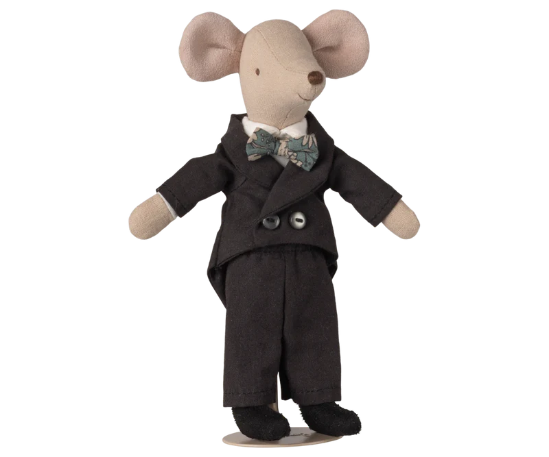 Maileg Toy Wedding mice couple in box, Mum and dad