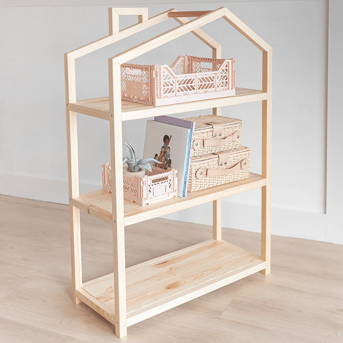 Aidan Wooden House Shelf