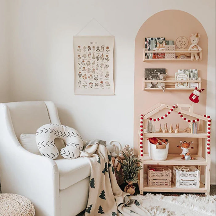 Aidan Wooden House Shelf