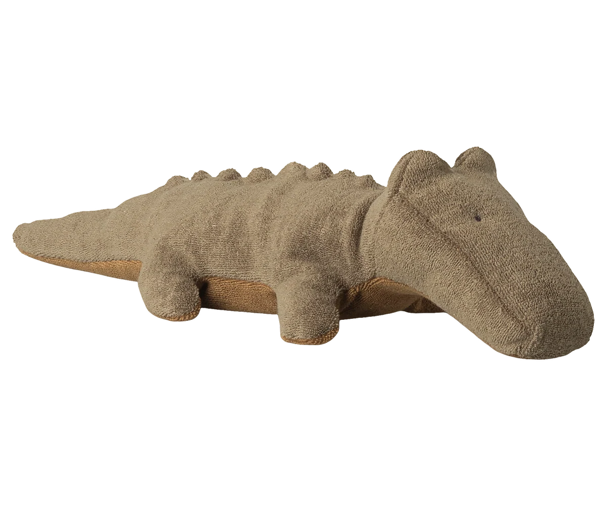 Maileg Toys Safari Friends Small Crocodile - Olive green