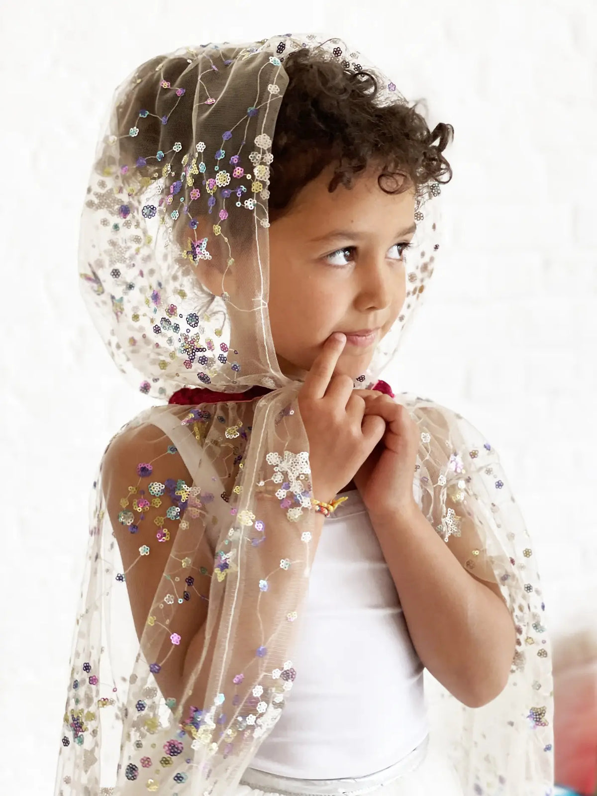 Ratatam Multicolour Sequin Fairy Cloak