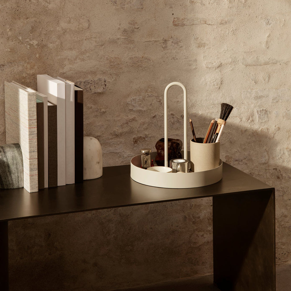 Ferm Living Outdoor Grib Tray Cashmere Beige