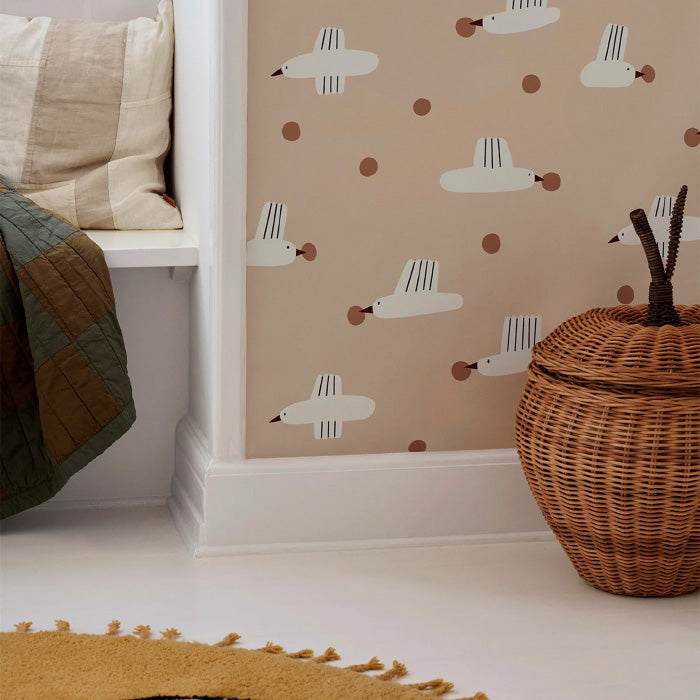 Ferm Living Kids Apple Braided Storage Basket Large
