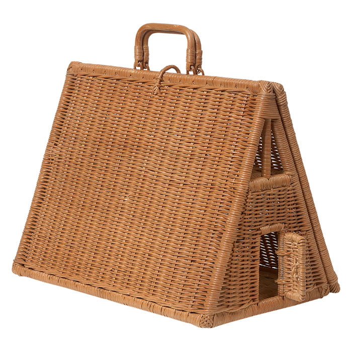 Ferm Living Kids Braided A-house Rattan Dollhouse