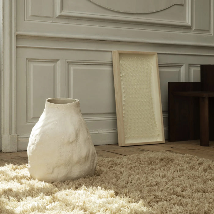 Ferm Living Decor Vulca Vase Large Off-White