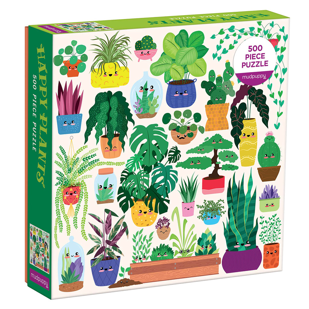 Happy Plants Jigsaw Puzzle