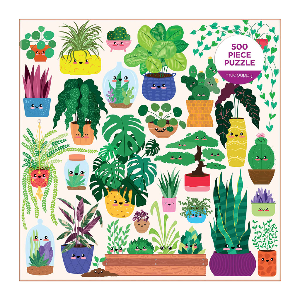 Happy Plants Jigsaw Puzzle