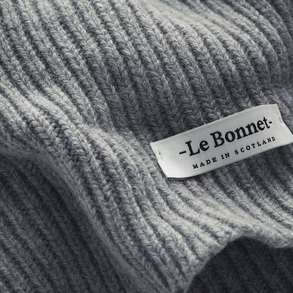 Le Bonnet Baby And Child Petit Beanie Smoke Grey
