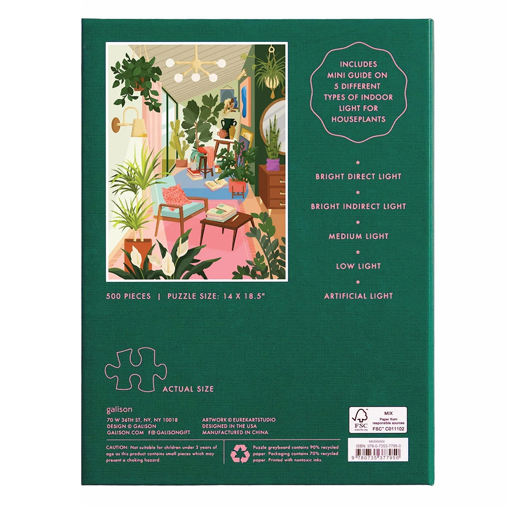 Lighting 101: Houseplants Book Puzzle