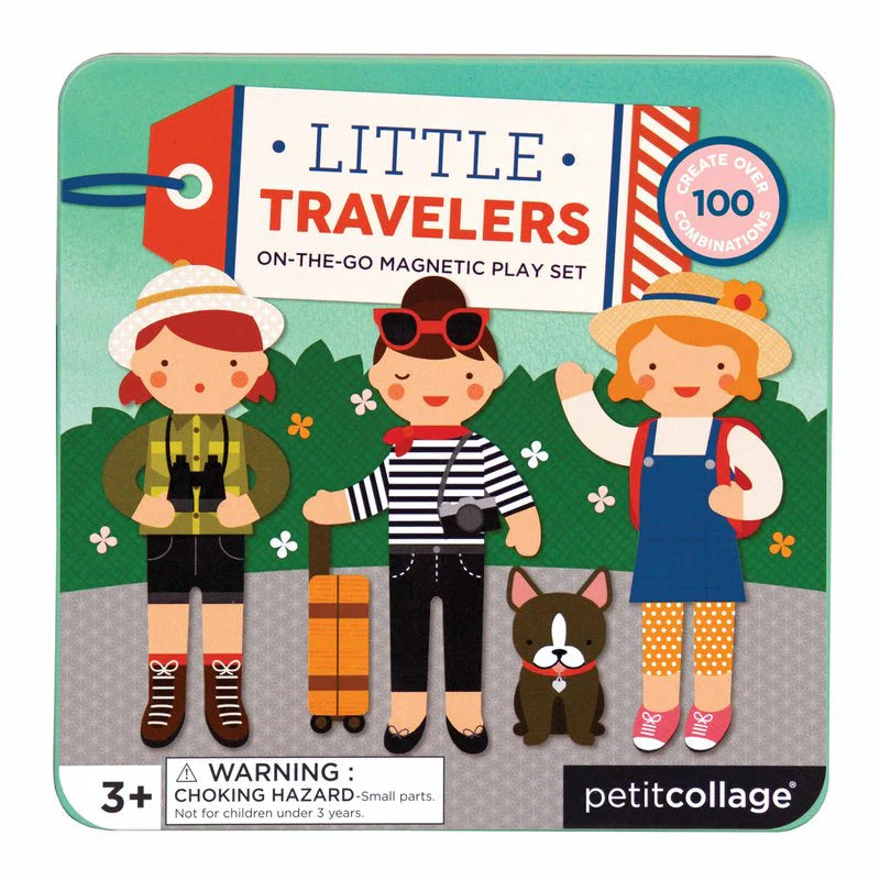 Library - Little Travelers On-the-Go Magnetic Play Set