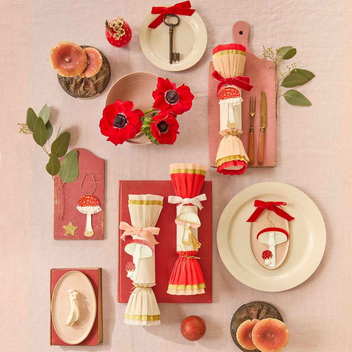 Meri Meri x John Derian Mushroom Crackers