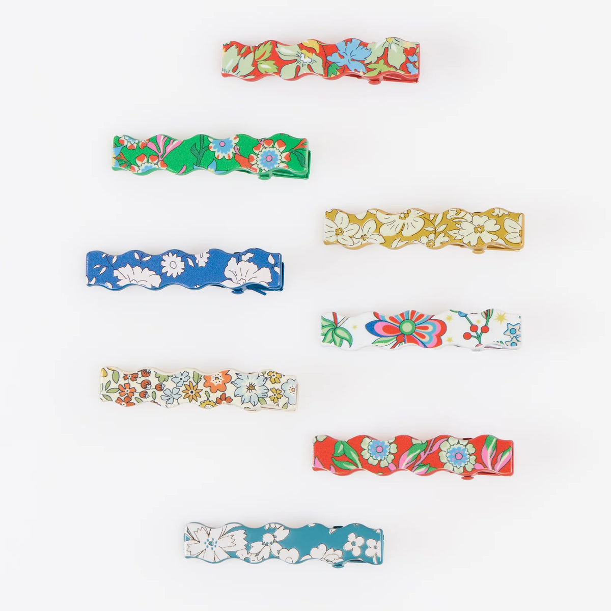 Meri Meri x Liberty Vibrant Wavy Hair Clips