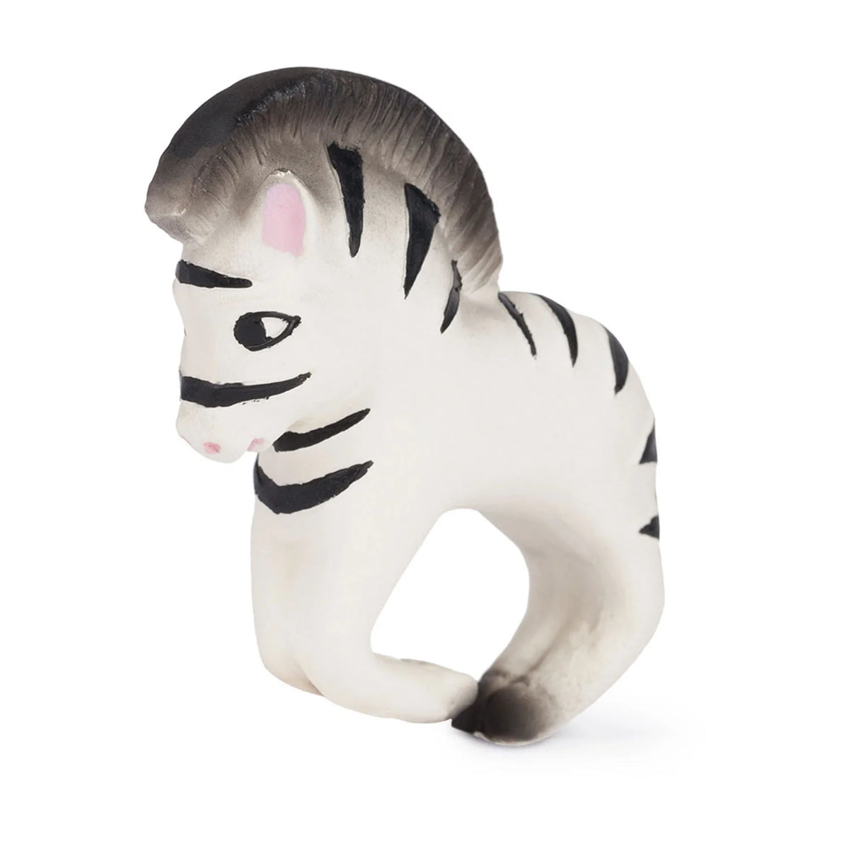 Oli&amp;Carol Natural Rubber Teething Toy Zoe the Zebra