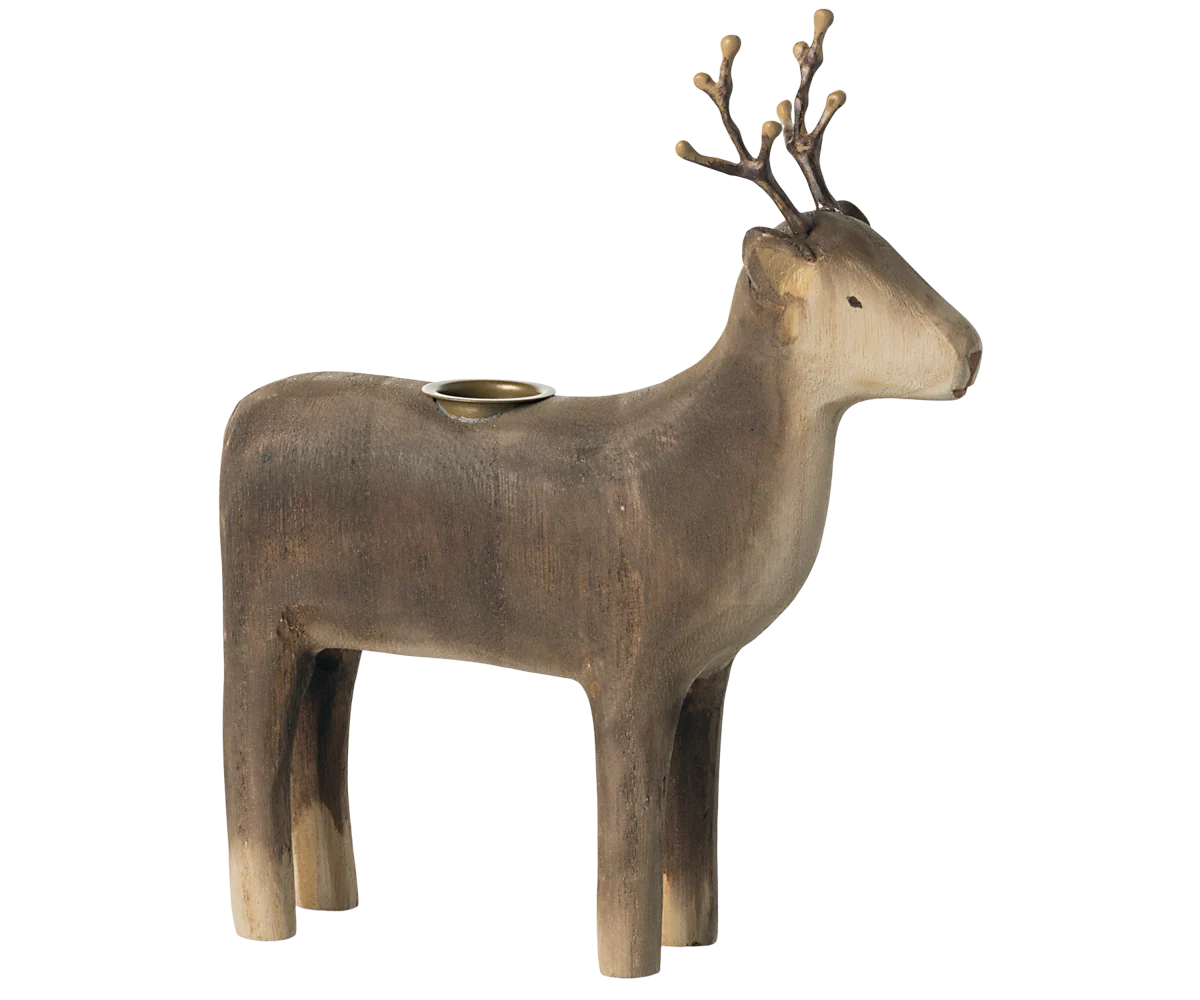 Maileg Toys Christmas Large Reindeer Candle Holder