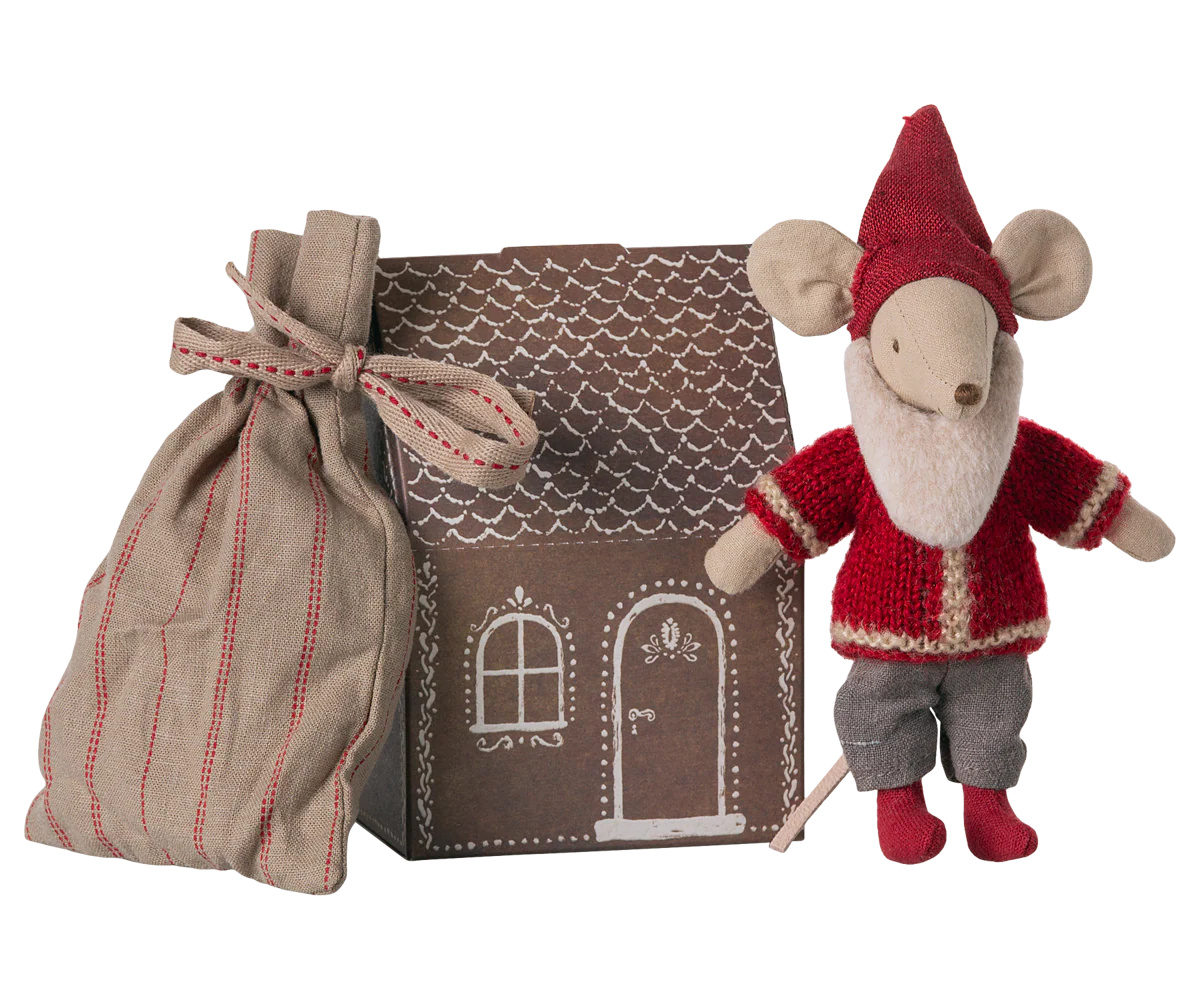 Maileg Toys Mouse Big Brother Christmas Santa Mouse