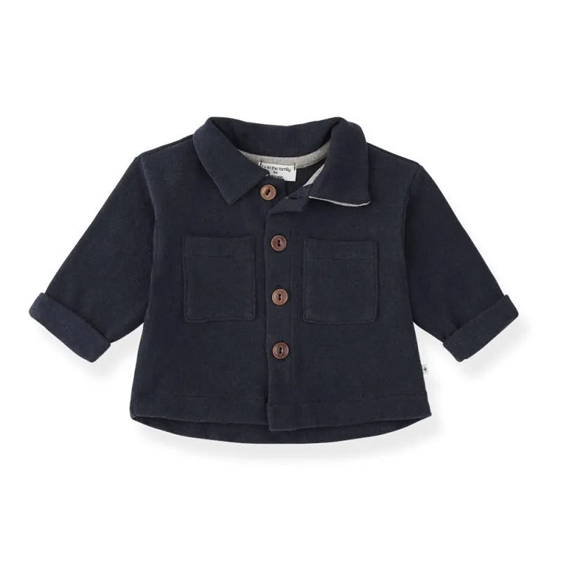 1+ In The Family Baby And Child Trento Shirt Blue