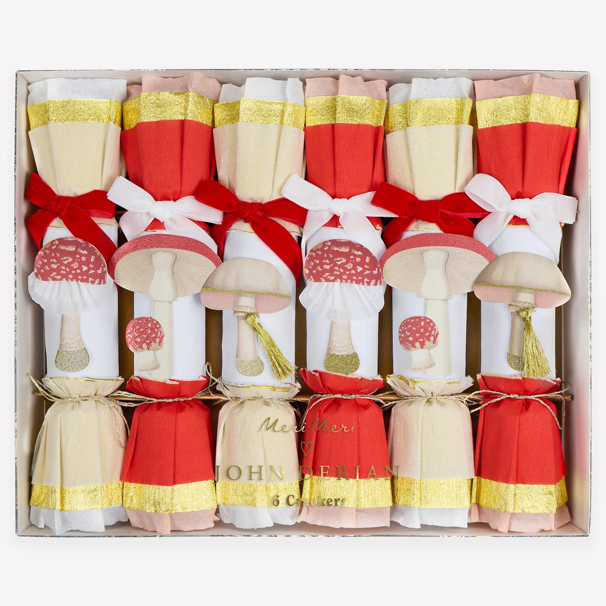 Meri Meri x John Derian Mushroom Crackers