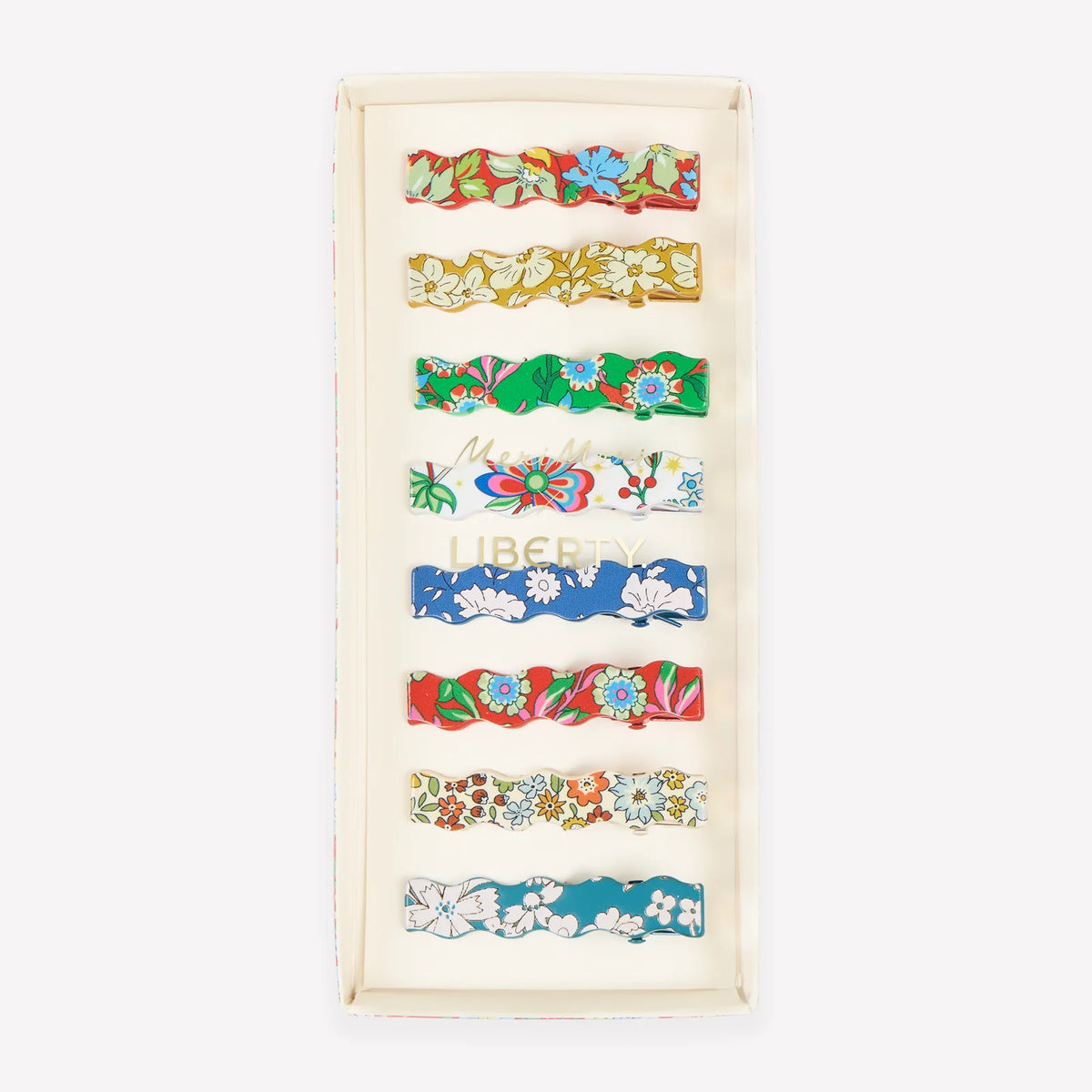 Meri Meri x Liberty Vibrant Wavy Hair Clips