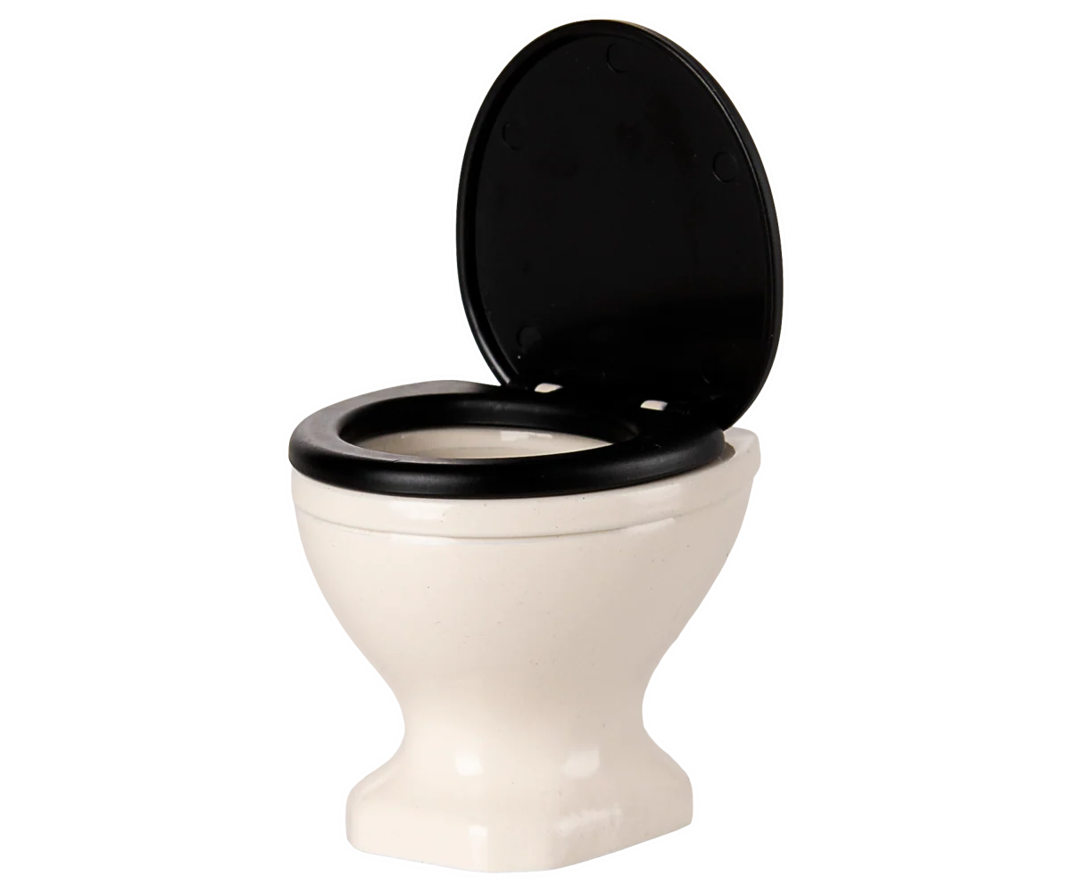 Maileg Toys Mouse Water Closet - Off White