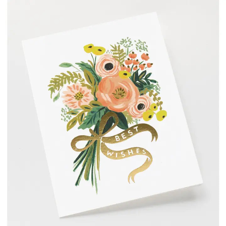 Rifle Paper Co. Best Wishes Bouquet Card