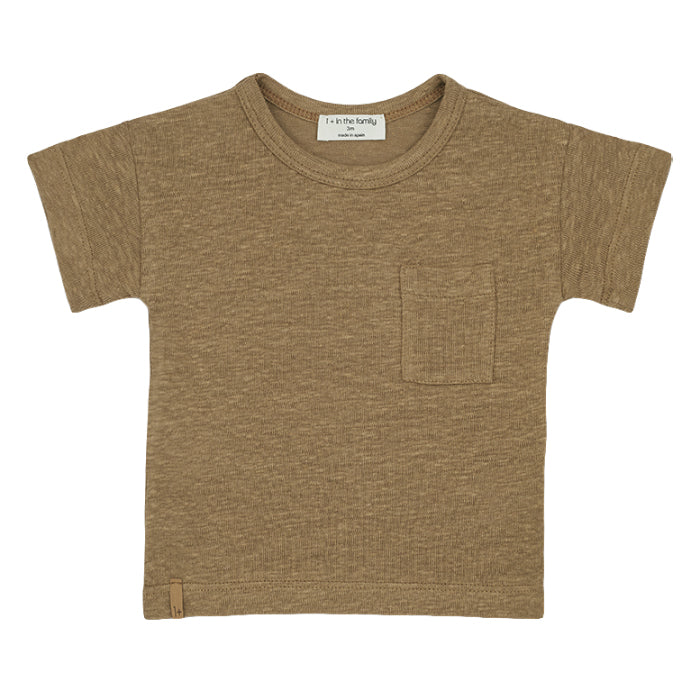 1+ In The Family Baby And Child Adolf T-shirt Biscotto Brown