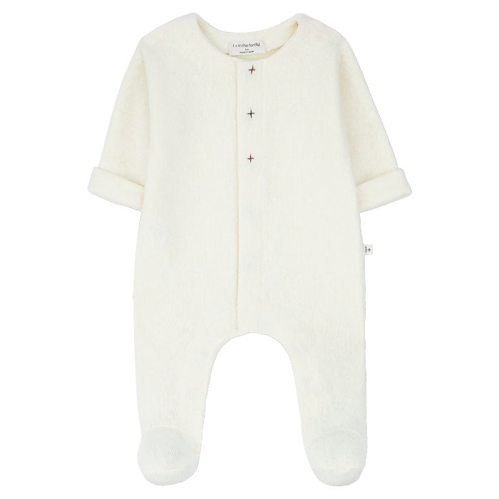 1+ In The Family Baby Charlot Jumpsuit Ecru Cream