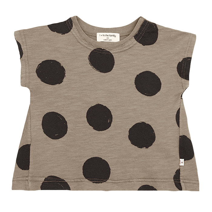 1+ In The Family Baby And Child Fiona T-shirt With Dot Print