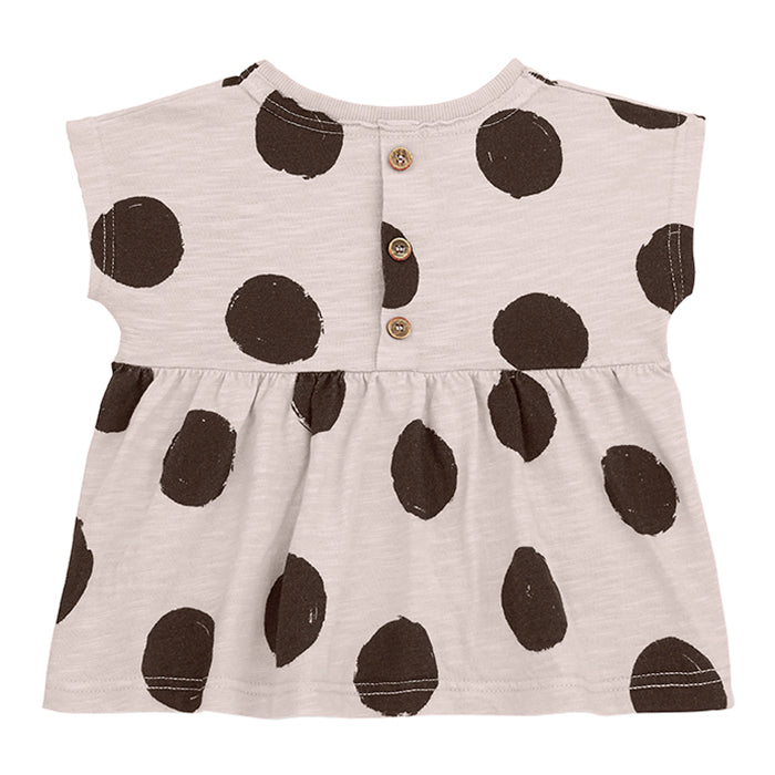 1+ In The Family Baby And Child Fiona T-shirt With Dot Print
