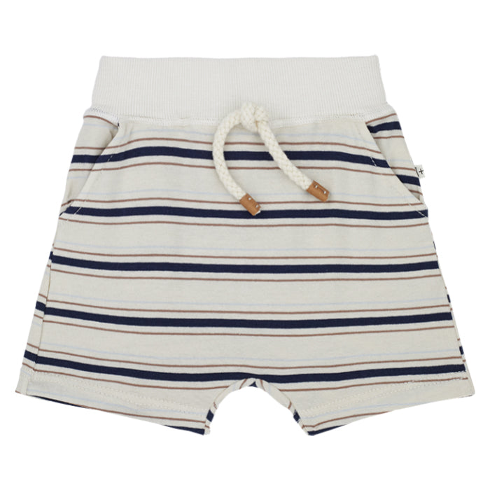 1+ In The Family Baby And Child Jair Shorts Bone Stripes