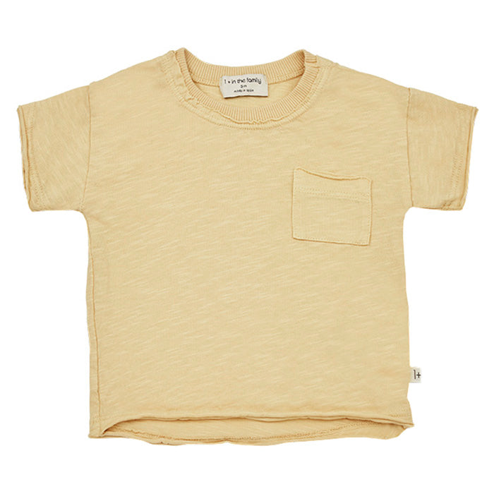 1+ In The Family Baby And Child Nani T-shirt Sun Yellow