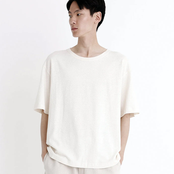 7115 By Szeki Signature Everyday T-Shirt Off White