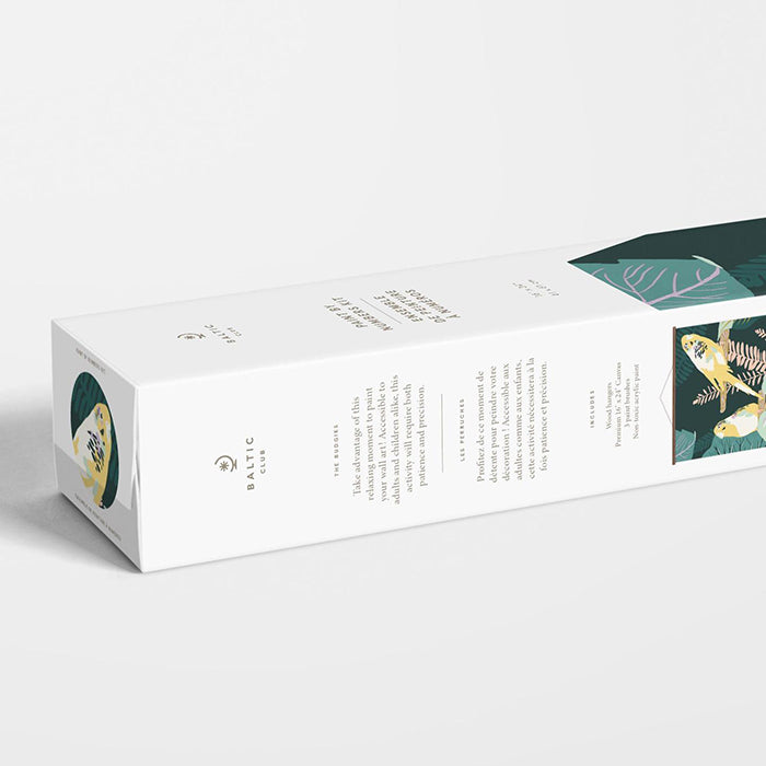 Baltic Club Paint By Numbers Kit Budgies