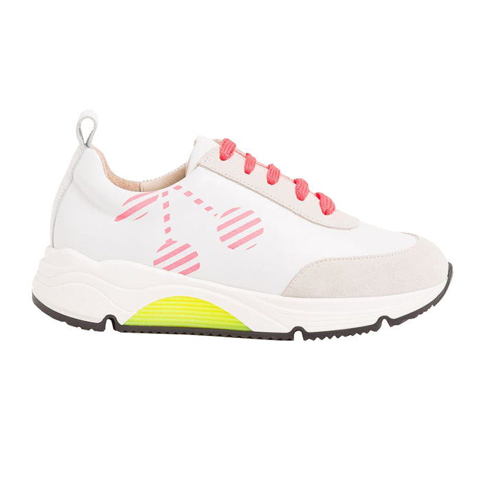 Bonpoint Woman Jump Sneakers Neon Pink