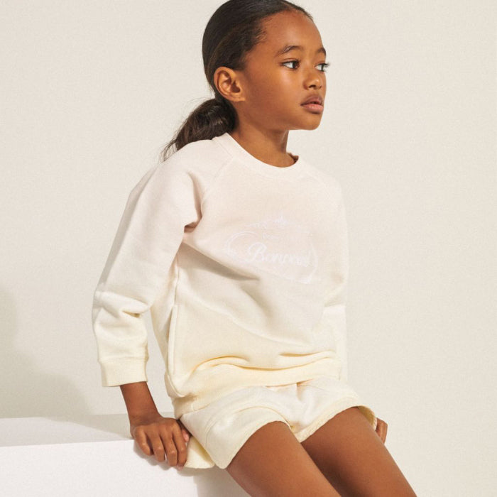 Bonpoint Child Arial Shorts Milk White