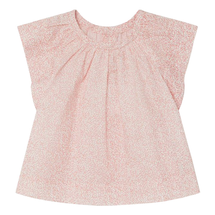 Bonpoint Baby Alisia Blouse Pink Poppy Floral