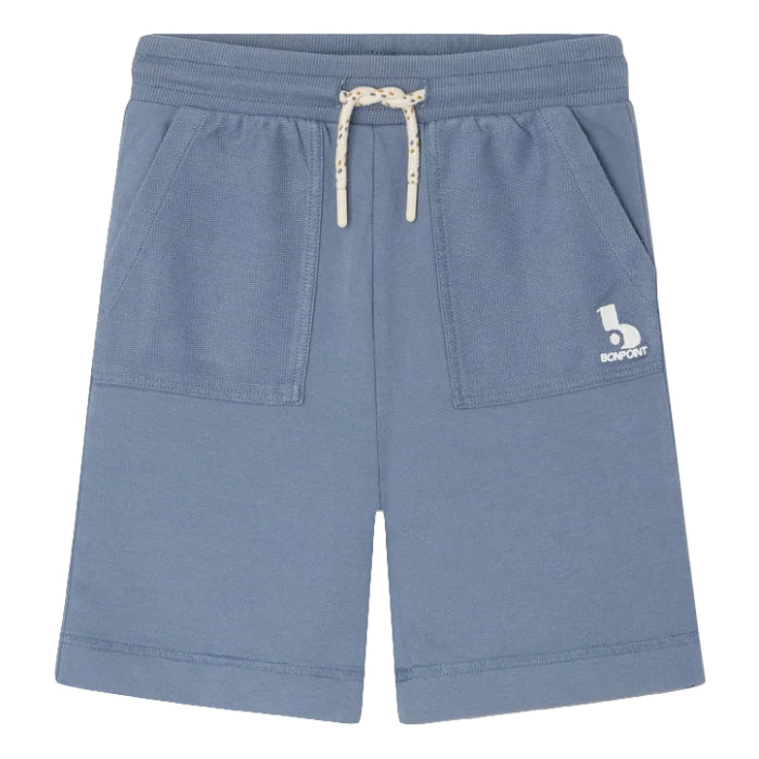 Bonpoint Child Chuck Bermuda Shorts Duck Blue
