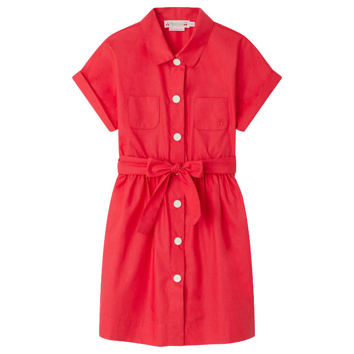Bonpoint Child Gisele Dress Red