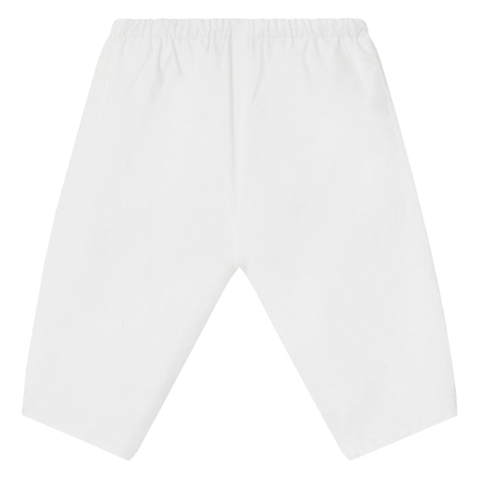 Bonpoint Baby Dandy Pants Milk White
