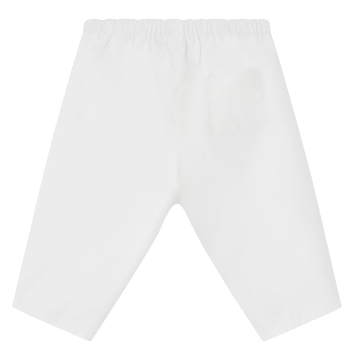 Bonpoint Baby Dandy Pants Milk White